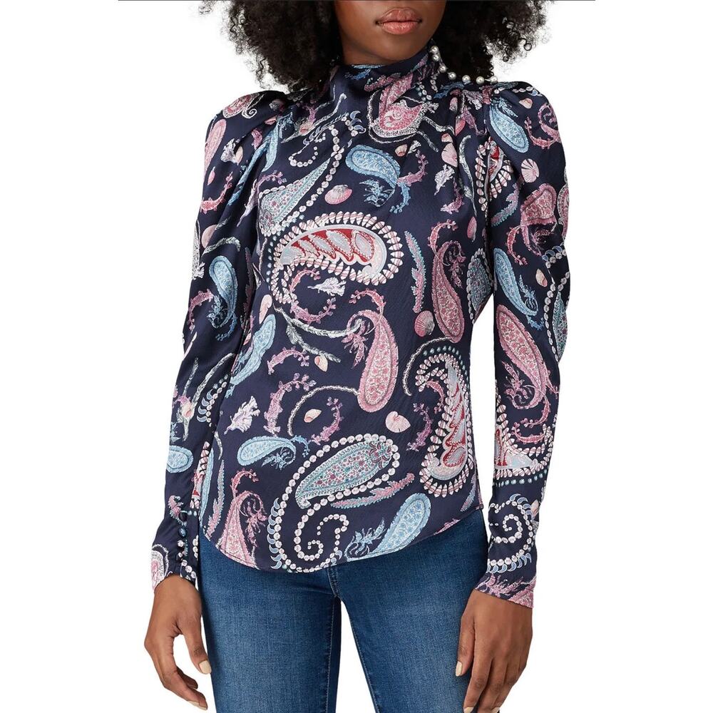 Thurley Silk Crown Of Thornes Blouse 4 US